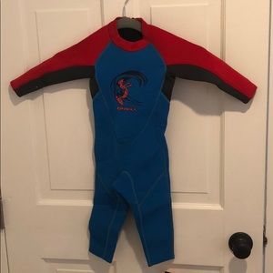 O’Neill wetsuit for kid . NWT size 1 .